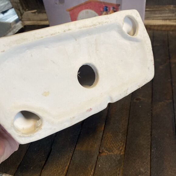 Special Memories Whimsical Ceramic Clock Kids Room Battery Operated - Picture 7 of 12